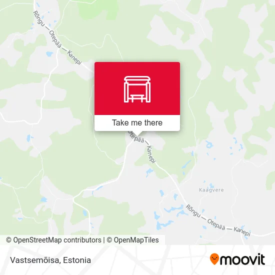 Карта Vastsemõisa