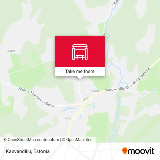 Карта Kaevandiku