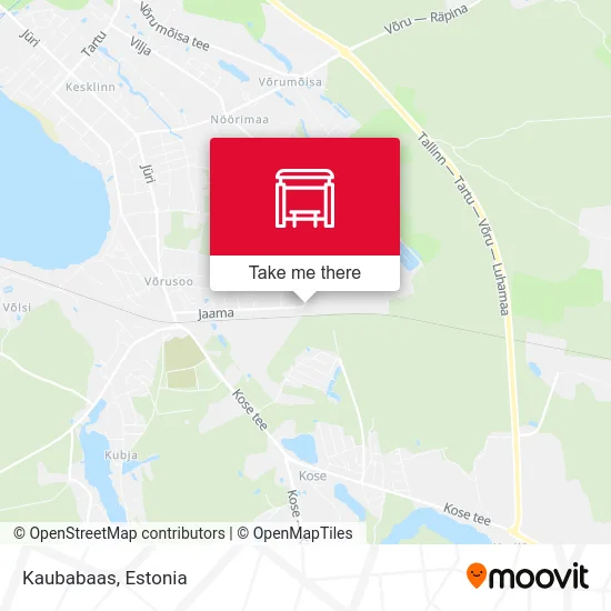 Карта Kaubabaas