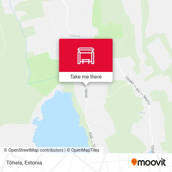 Карта Tõhela
