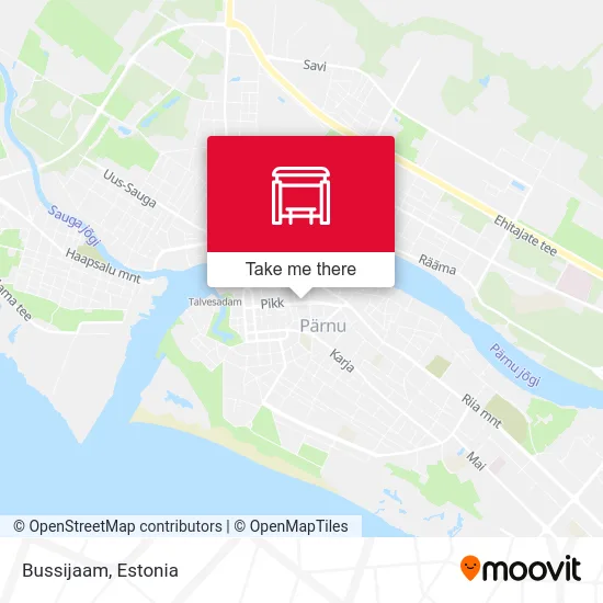 Карта Bussijaam