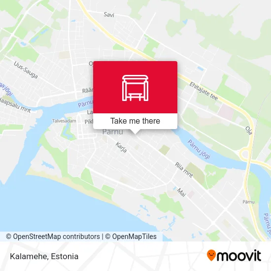 Карта Kalamehe