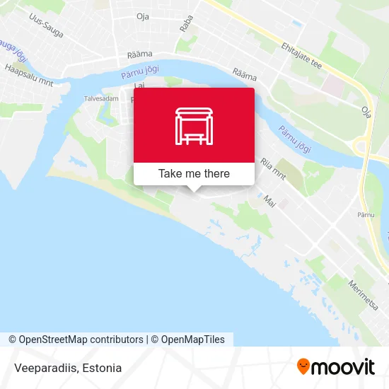 Карта Veeparadiis