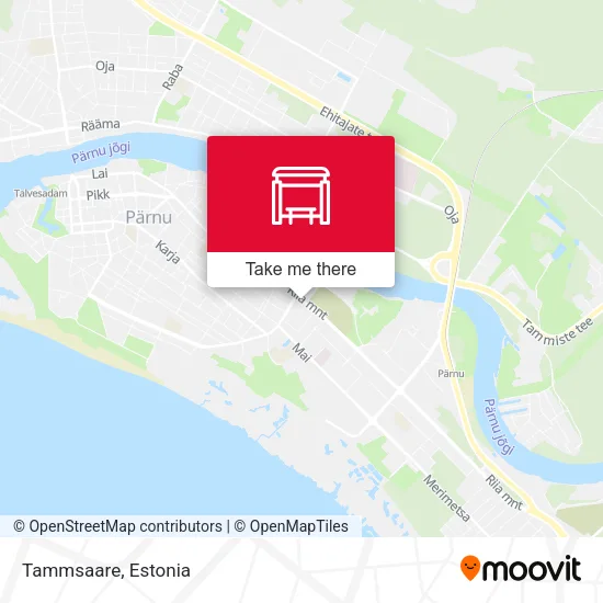 Карта Tammsaare