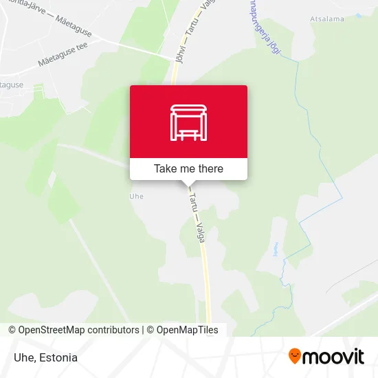 Карта Uhe