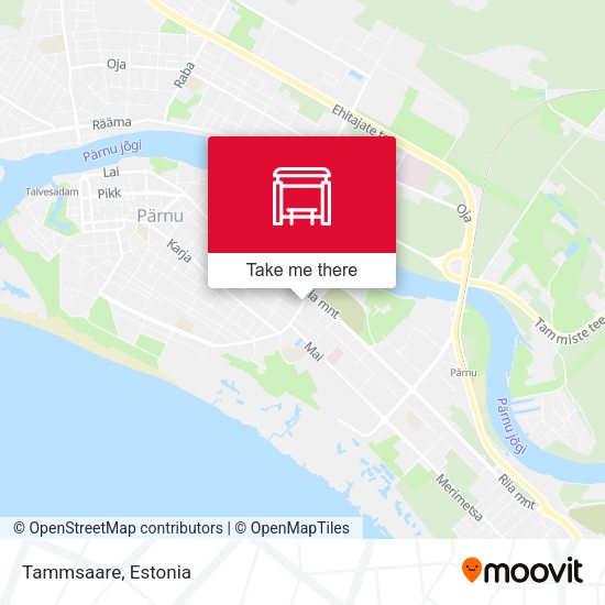 Карта Tammsaare