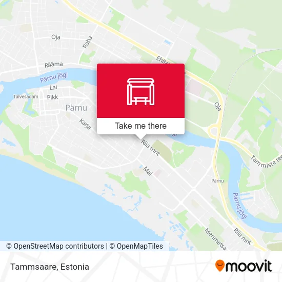 Карта Tammsaare