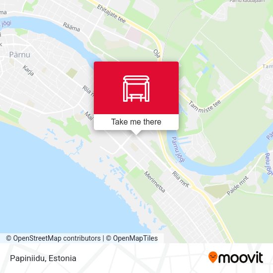 Карта Papiniidu