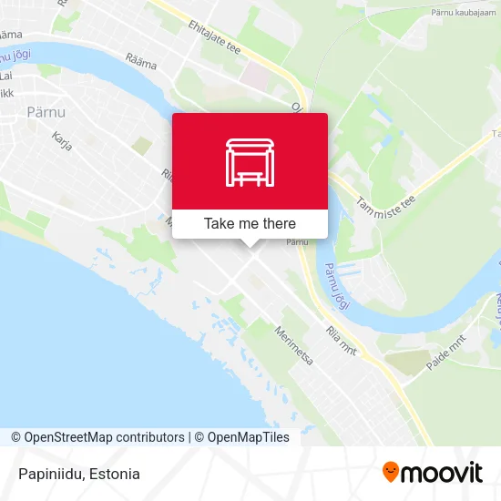 Карта Papiniidu