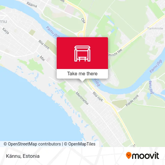 Карта Kännu