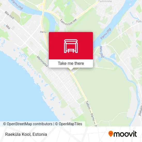 Карта Raeküla Kool