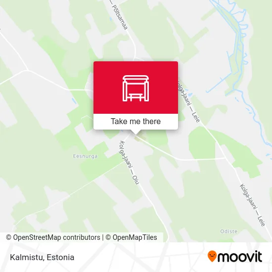 Карта Kalmistu