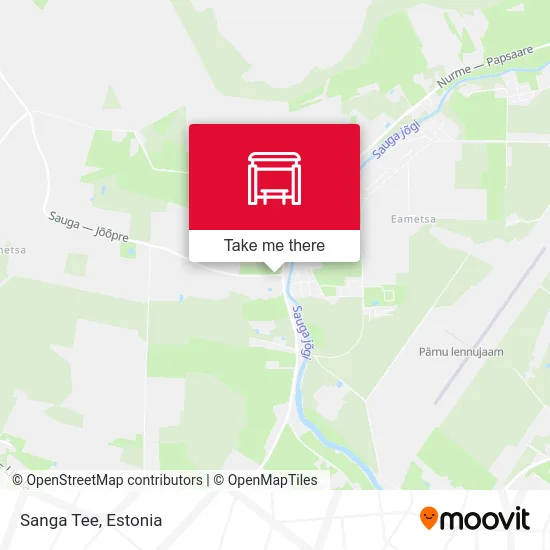 Карта Sanga Tee