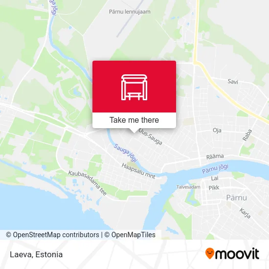 Карта Laeva