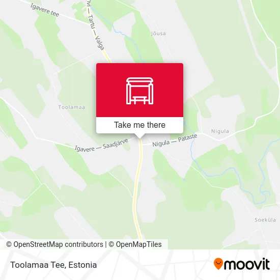 Карта Toolamaa Tee