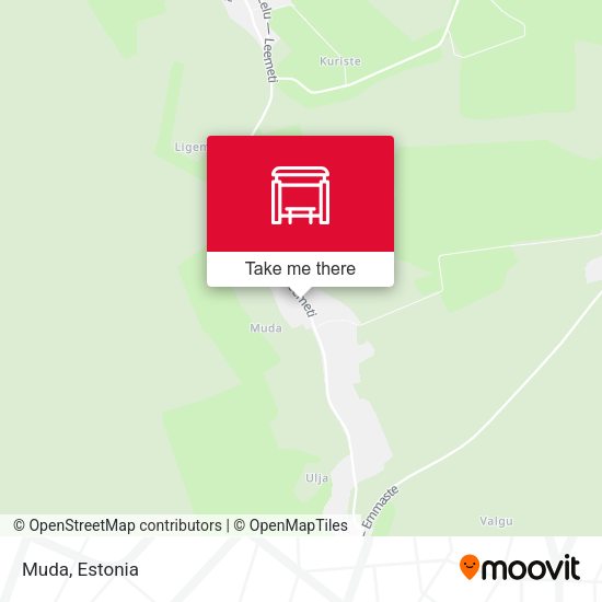 Карта Muda