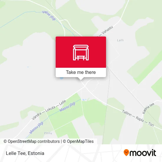 Карта Lelle Tee