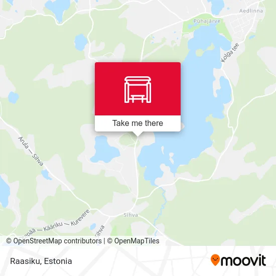 Карта Raasiku