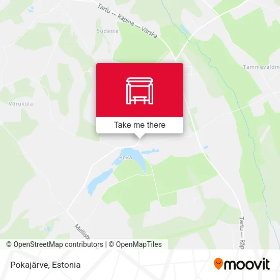 Карта Pokajärve