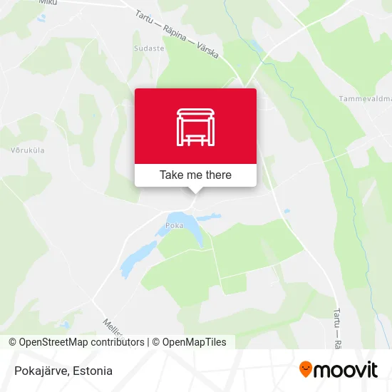 Карта Pokajärve