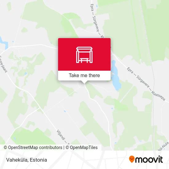 Карта Vaheküla