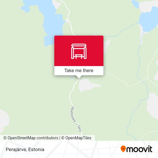 Карта Perajärve