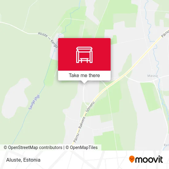 Карта Aluste