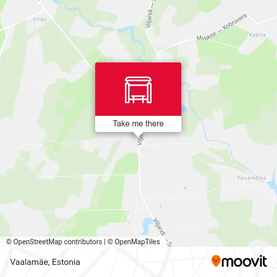 Карта Vaalamäe