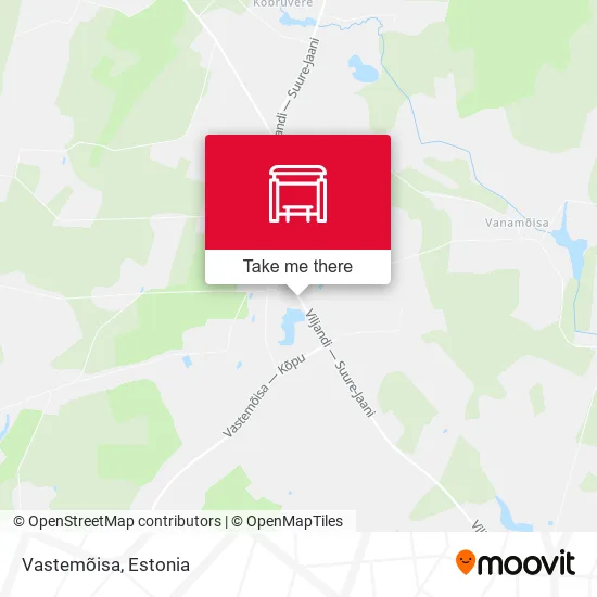 Карта Vastemõisa