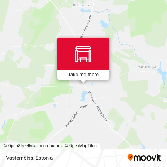 Карта Vastemõisa