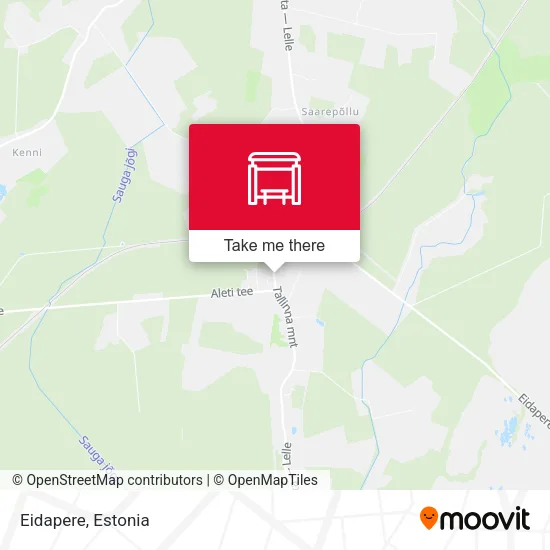 Карта Eidapere