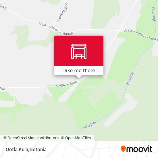 Öötla Küla map