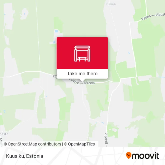 Карта Kuusiku