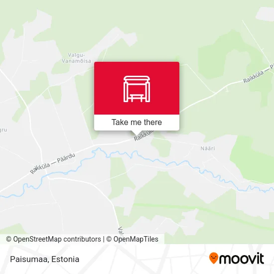 Карта Paisumaa