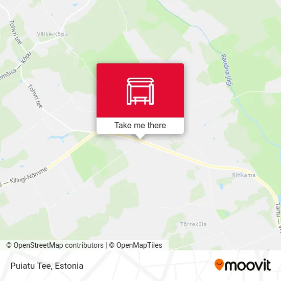 Карта Puiatu Tee