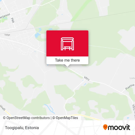 Карта Toogipalu