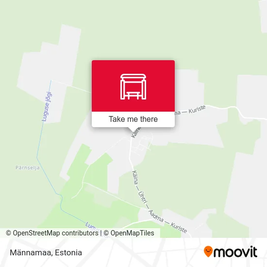 Карта Männamaa