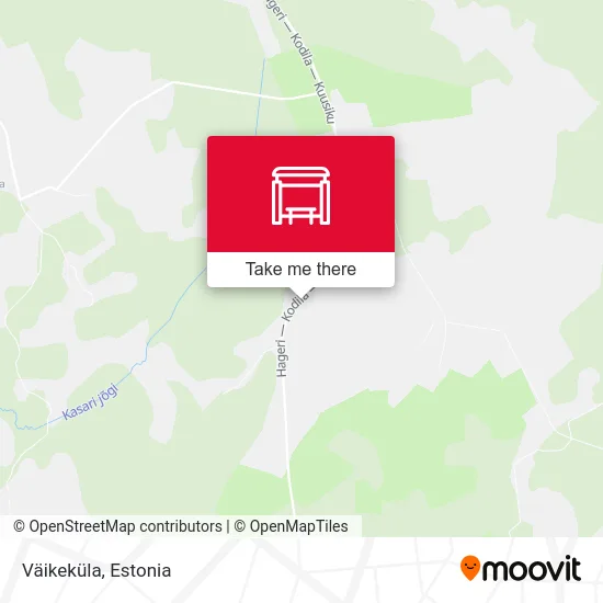 Карта Väikeküla