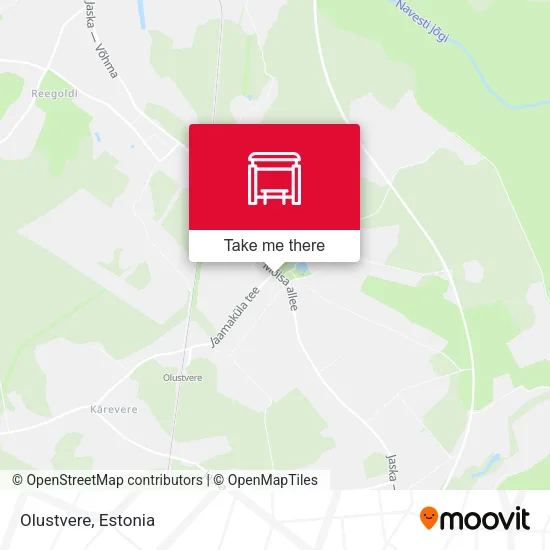 Карта Olustvere