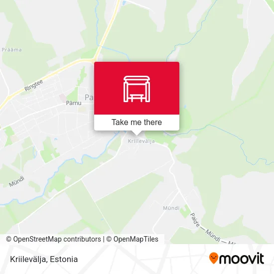Карта Kriilevälja