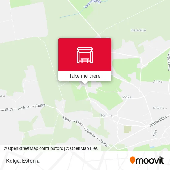 Карта Kolga