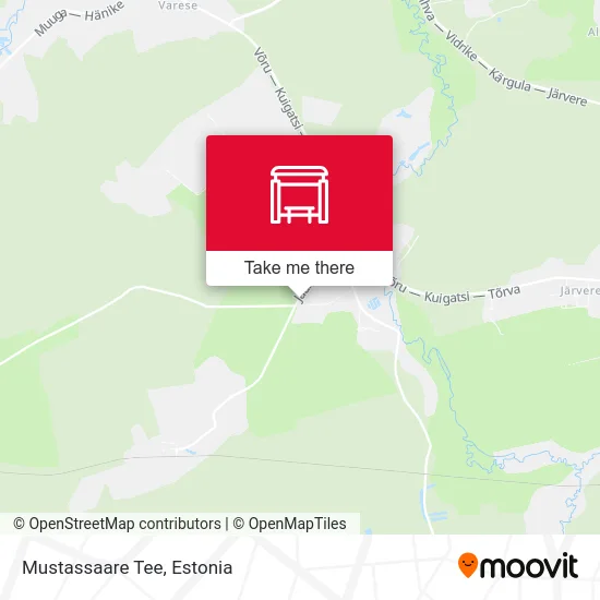 Карта Mustassaare Tee