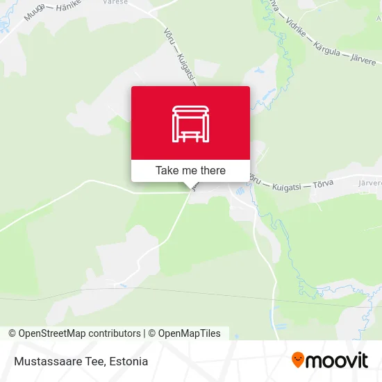 Карта Mustassaare Tee