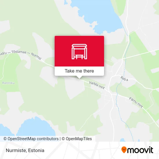 Карта Nurmiste