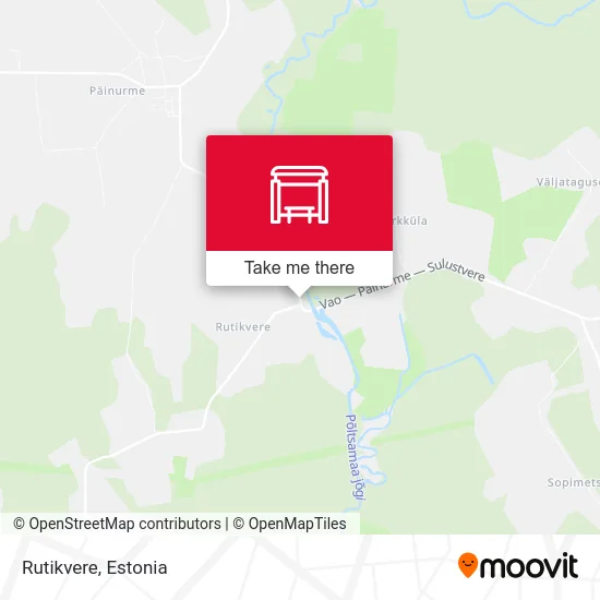 Rutikvere map