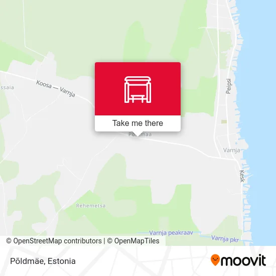 Карта Põldmäe