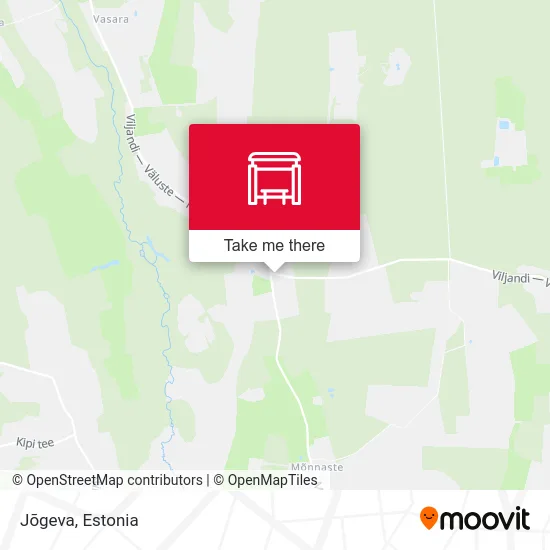 Карта Jõgeva