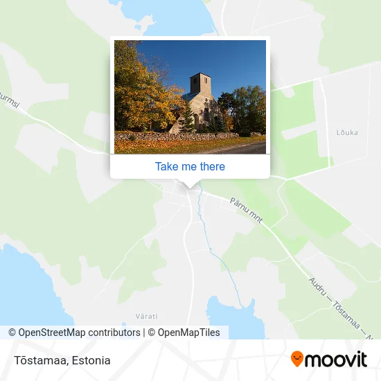 Карта Tõstamaa