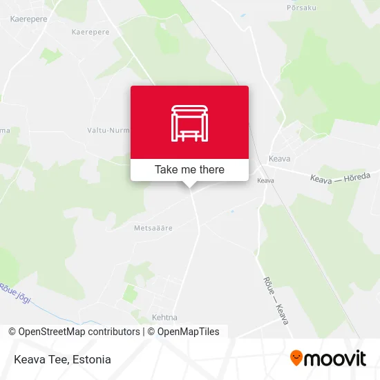 Карта Keava Tee