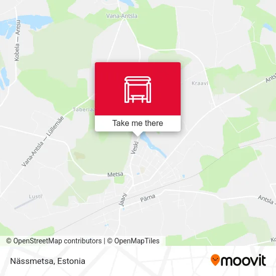 Карта Nässmetsa